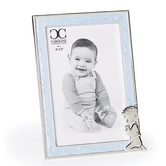 Blue Praying Frame
