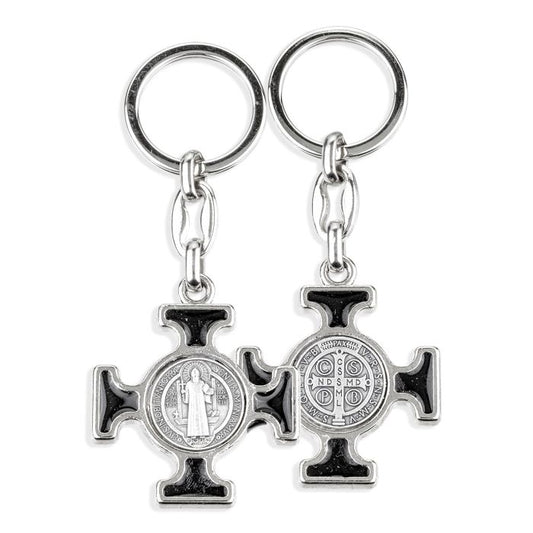 Saint Benedict Keychain
