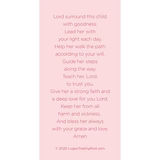 Girl Baptism Comfort Cross
