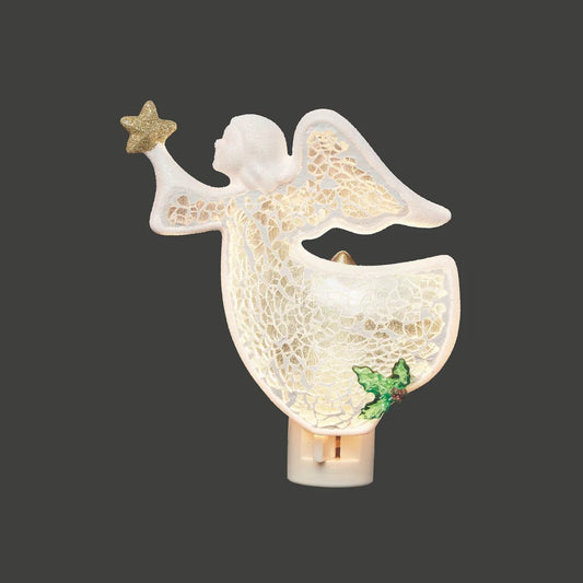 Roman Lights Angel with Star Night-Light