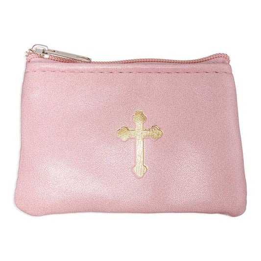 Marbled Patterned Rosary Pouch