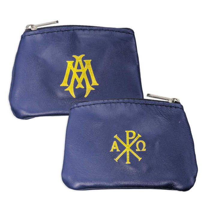 Sheepskin Rosary Pouch