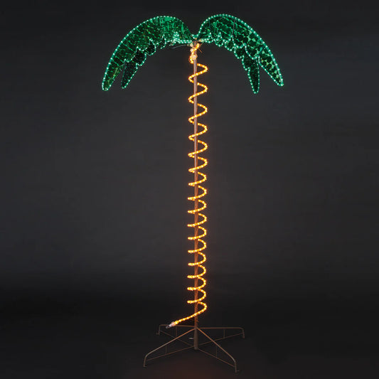 84" Ropelight Palm Tree