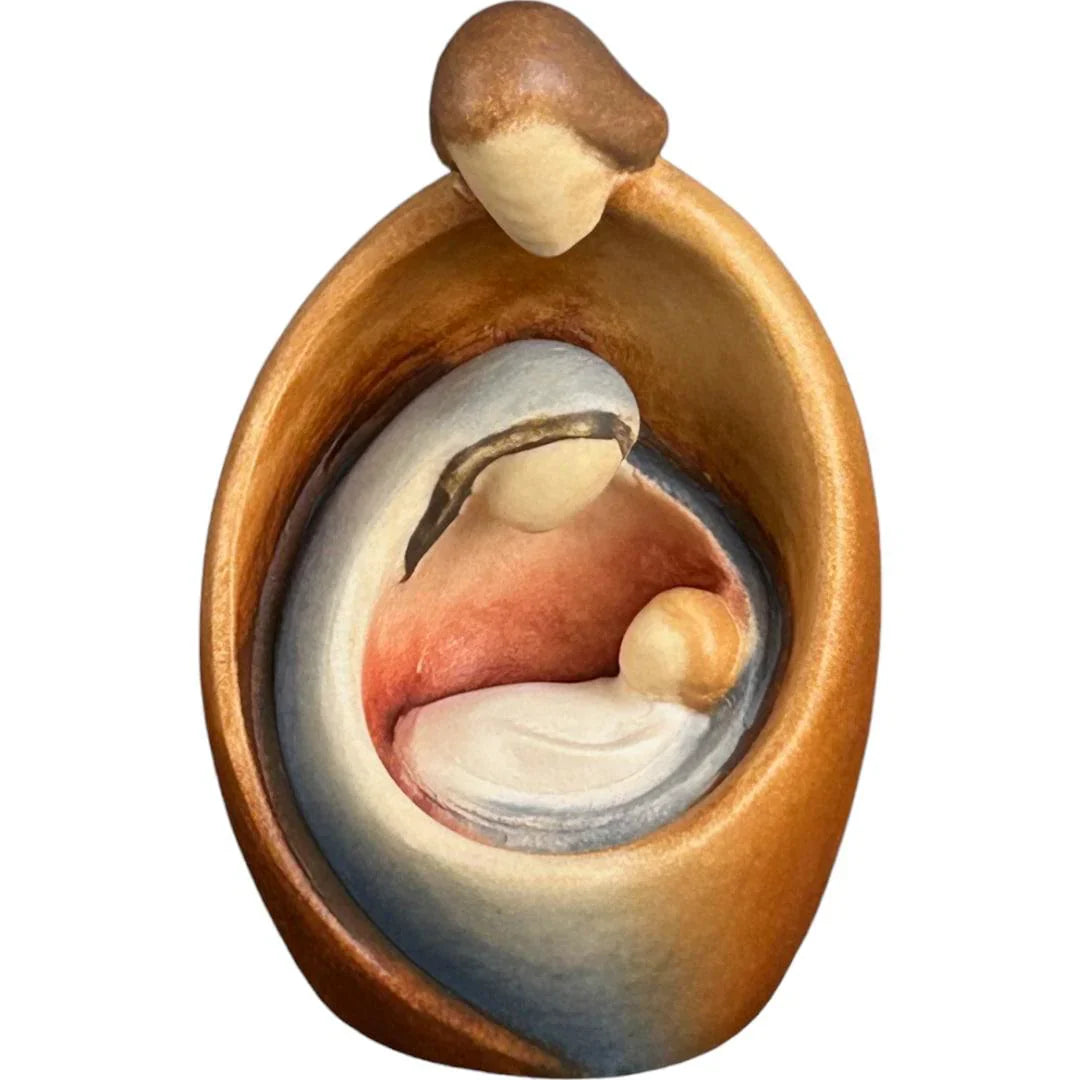 Modern Holy Family Nativity Figure | Multiple Sizes & Finishes