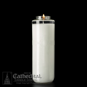SacraLite Glass 8 Day Sanctuary Candles | Case of 12