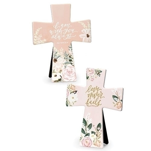 Floral Love Wall Cross