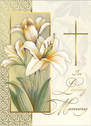 In Loving Memory Mass Card | Box of 50