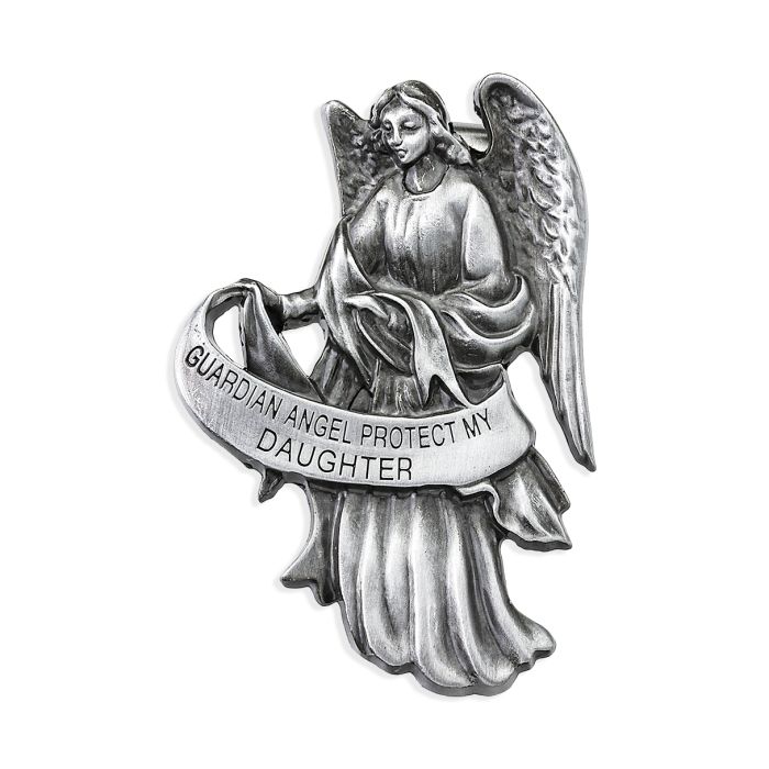 Guardian Angel Protect My Daughter Auto Visor Clip