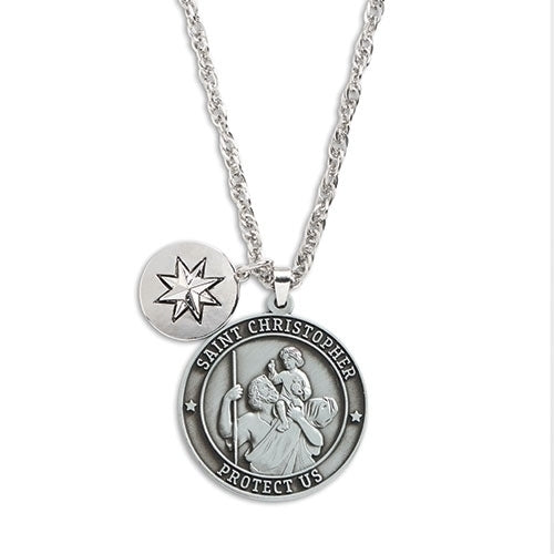 St. Christopher Car Charm