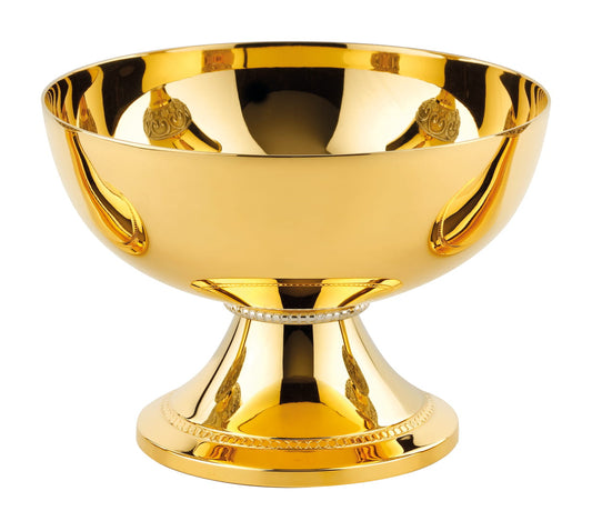 #2217 Gold and Silver Plated Two-Tone Open Ciborium