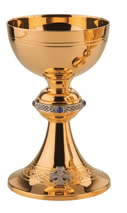 #2235 Two Tone Celtic Chalice