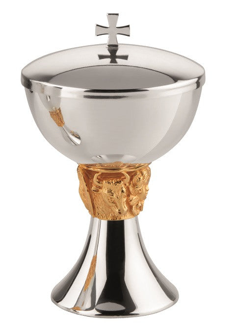 #2241 Four Evangelists Two Toned Covered Ciborium