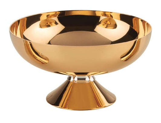 #2252 Gold and Silver Plated Contemporary Open Ciborium