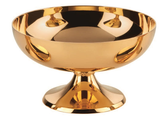 #2257 Contemporary Gold Plated Open Ciborium