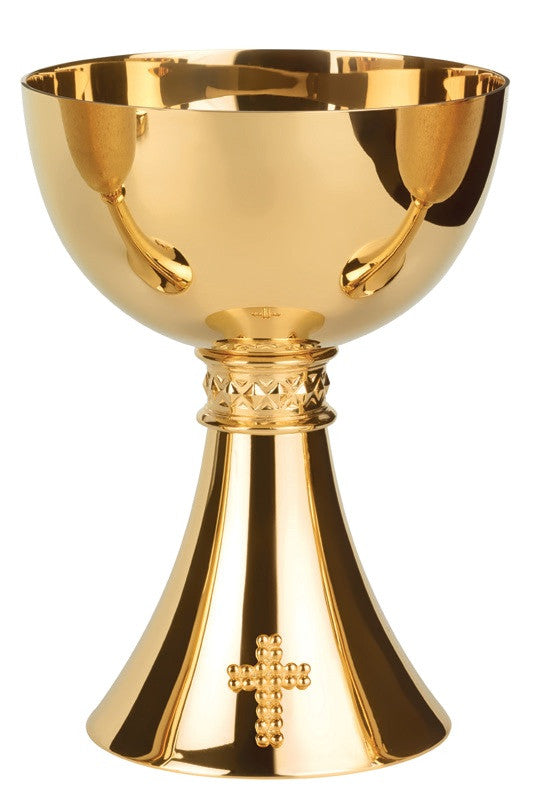 #2290 Visigothic Chalice | 6-1/4" | 24K Gold-Plated