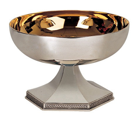 #2406 Gothic Silver Plated Open Ciborium