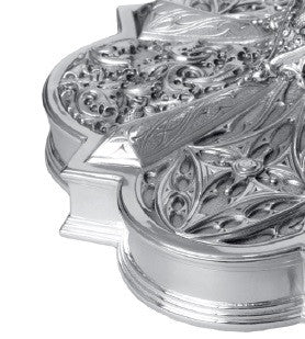 #2450 Silver Plated Chalice & Scale Paten