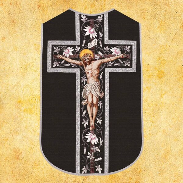 Crucifixion Roman Fiddleback Chasuble