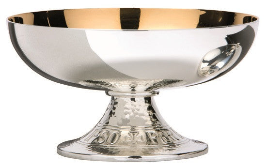 #2497 Open Ciborium | Holds 375 Hosts | Silver-Plated