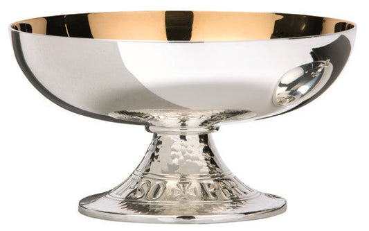 #2497 Open Ciborium | Holds 375 Hosts | Silver-Plated