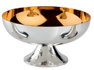 #2522 Lightly Chiseled Silver Plated Open Ciborium