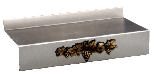 #252 Grape & Leaves Missal Stand | Stainless Steel