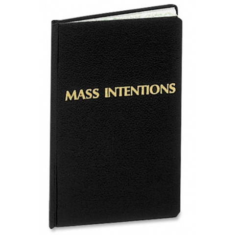 Mass Intentions Record Book | Desk Edition