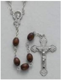 #26-1001 Wood Rosary