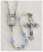 Blue 13" Rosary