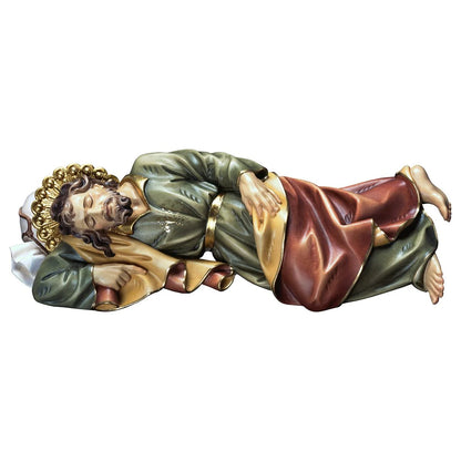 Sleeping St. Joseph | Hand Carved in Italy | Multiple Sizes & Finishes