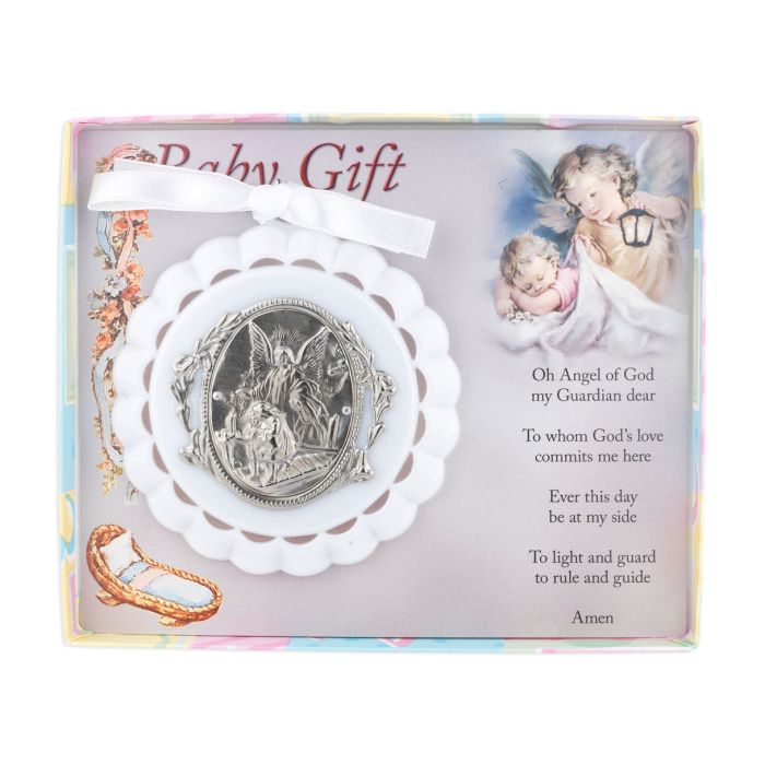 Guardian Angel Crib Medal