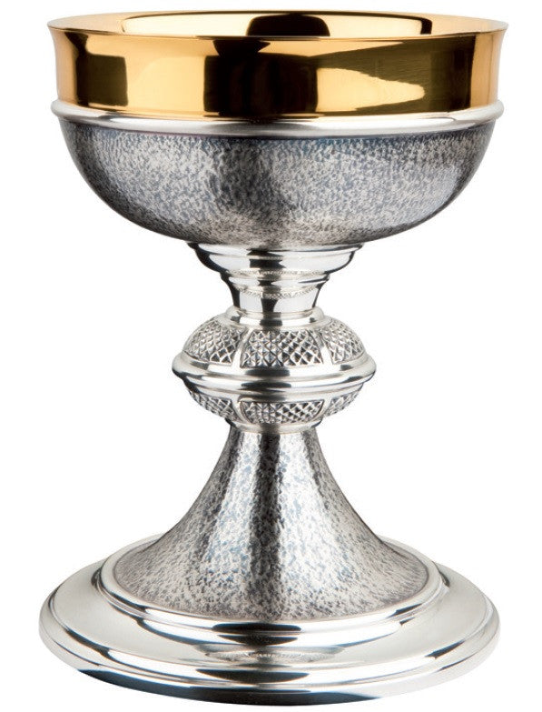 #2741 "The Ardagh" Silver Plated Simplified Covered Ciborium