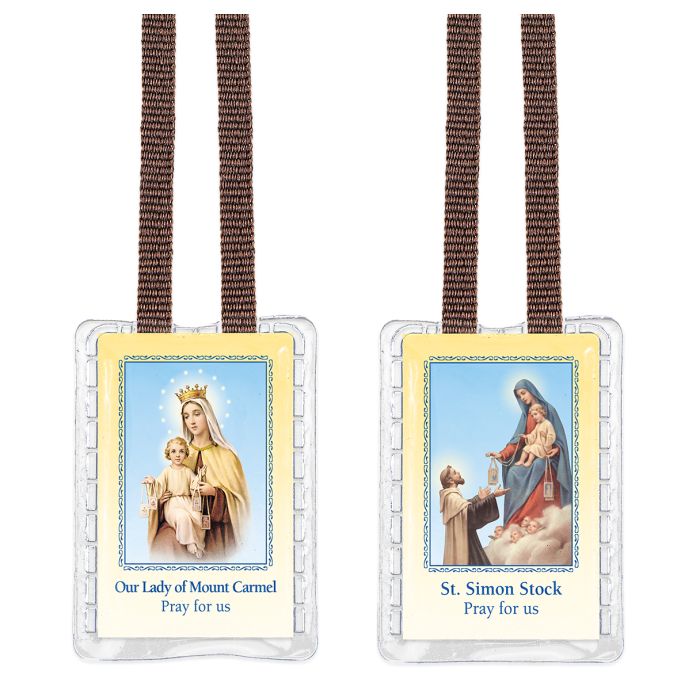 Our Lady of Mt. Carmel and St. Simon Stock Scapular