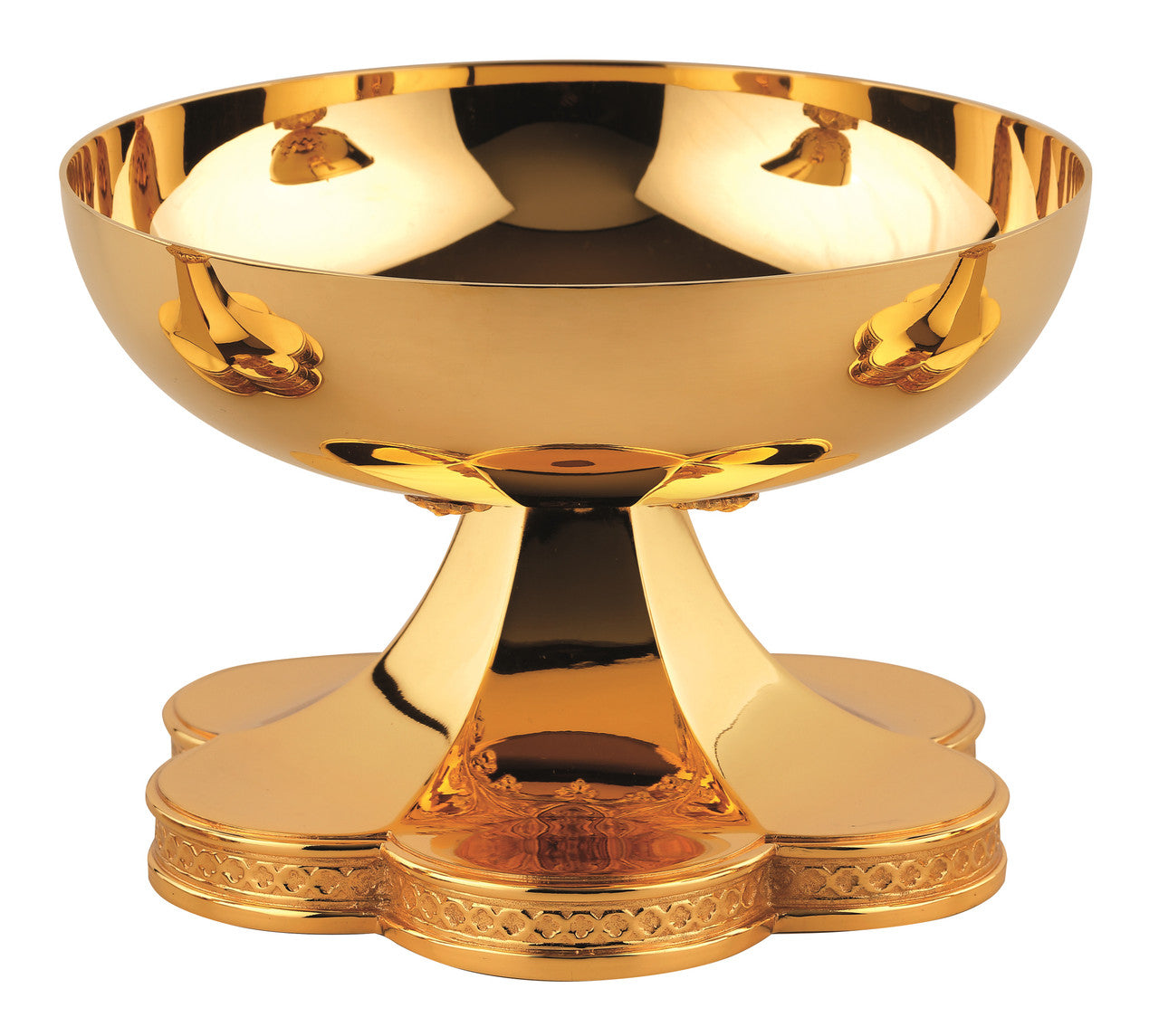 #2792 Clean Gothic Open Ciborium | 24K Gold Plated