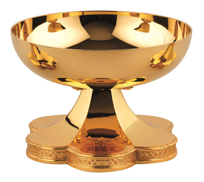 #2792 Clean Gothic Open Ciborium | 24K Gold Plated