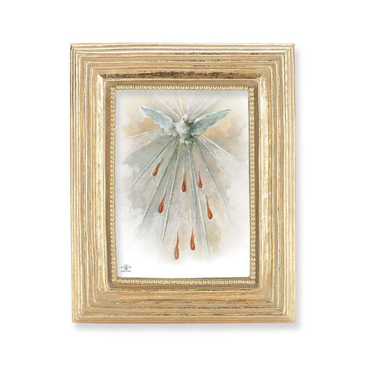Gold Frame with a Holy Spirit Print