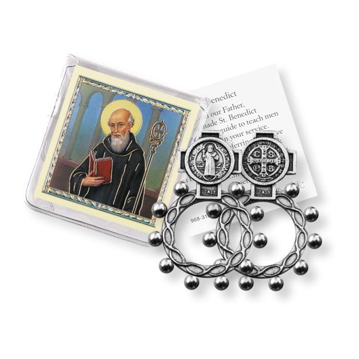 Saint Benedict Finger Rosary