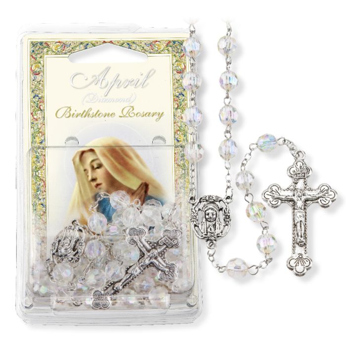 Faceted Birthstone Rosary | All Months