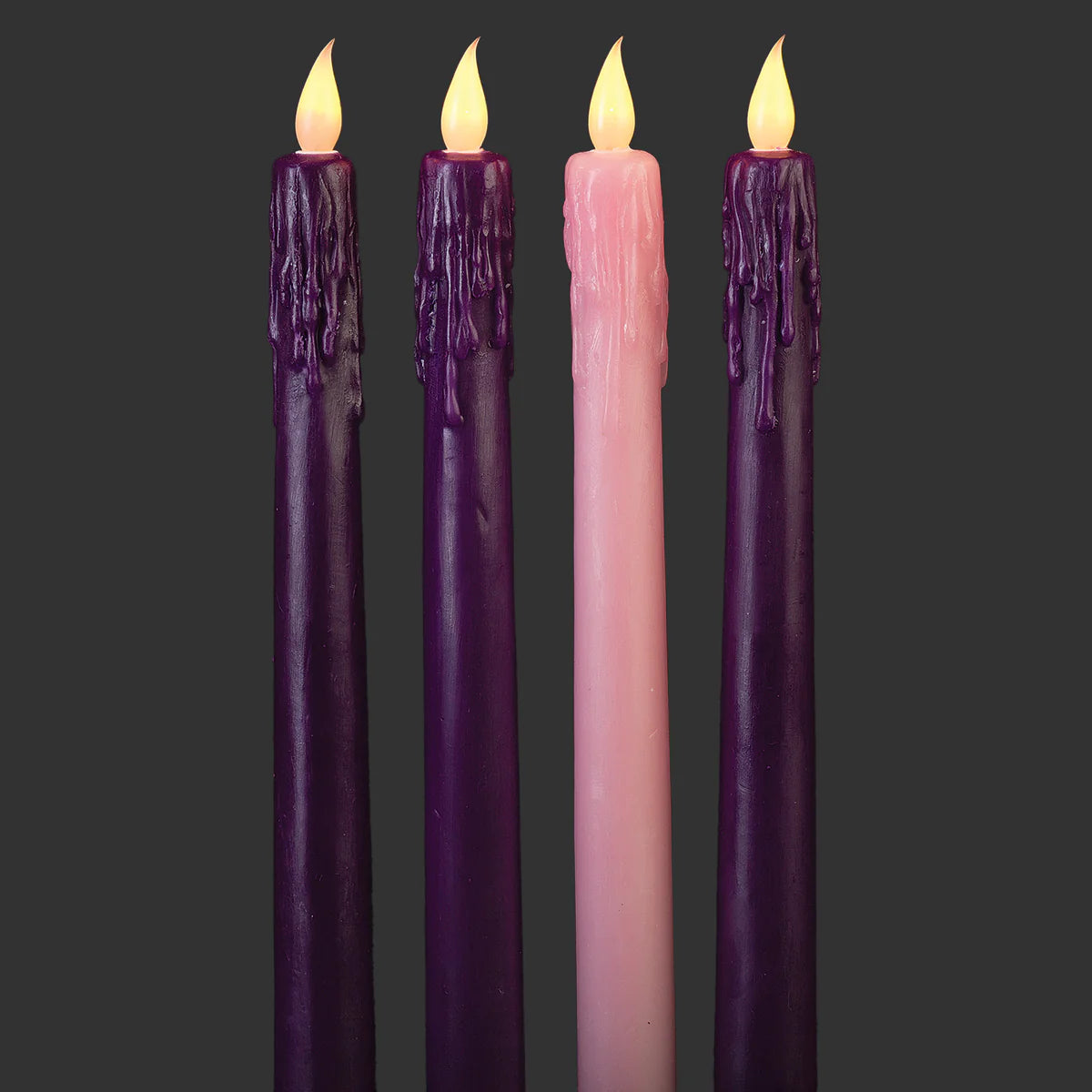 LED Advent Candle Set