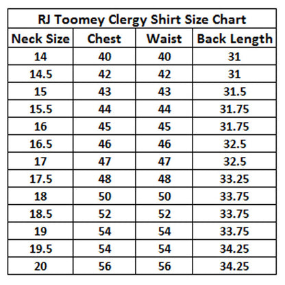 Summer Comfort Clergy Shirt | Tab Collar | Short Sleeve | All Colors