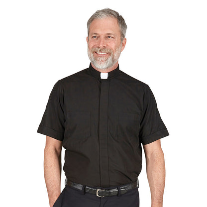 Summer Comfort Clergy Shirt | Tab Collar | Short Sleeve | All Colors