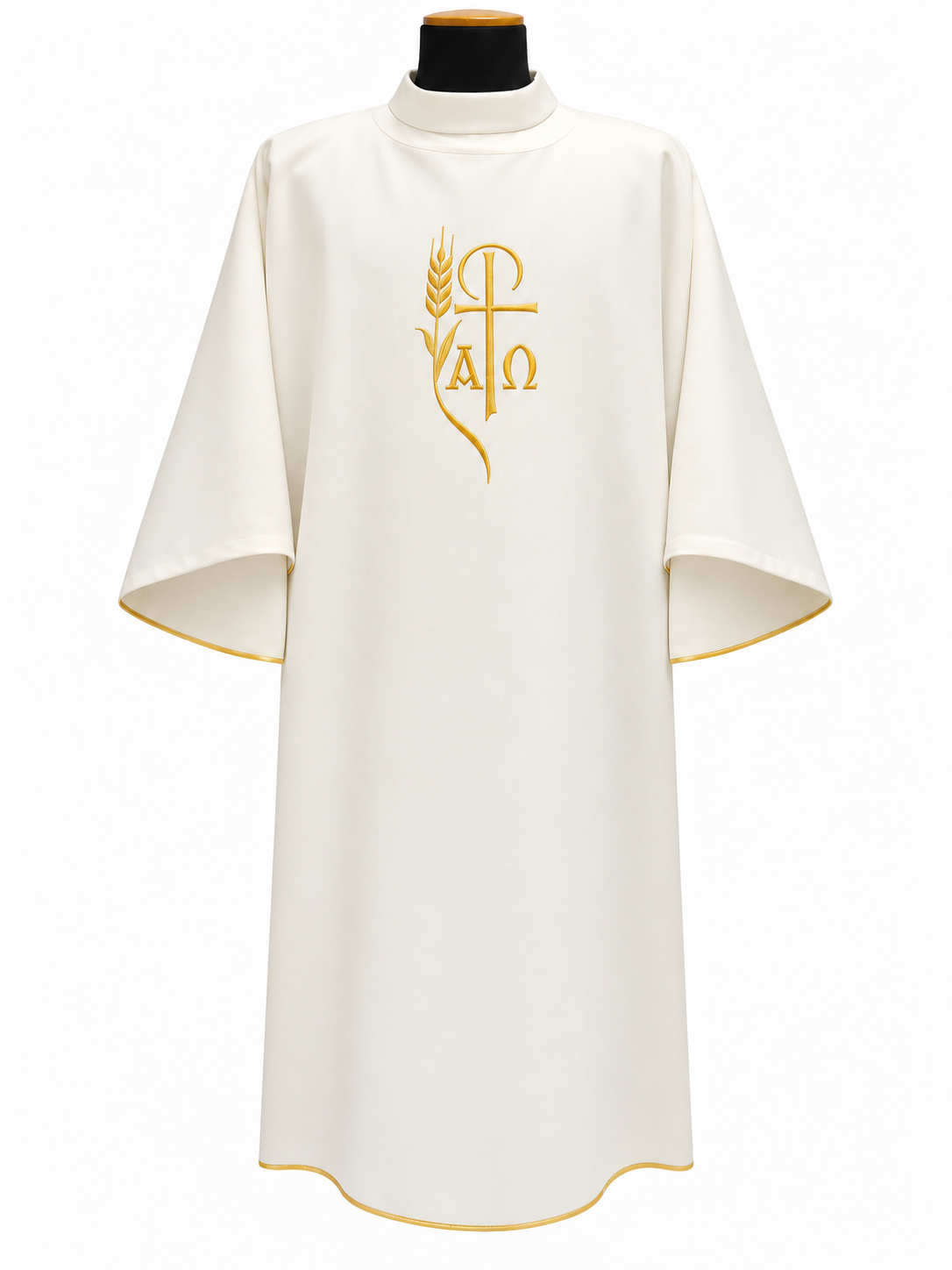 #361 Embroidered Alpha Omega Dalmatic | 100% Polyester | All Colors