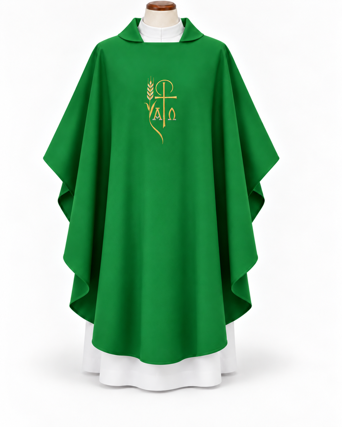#361 Embroidered Alpha Omega Chasuble | 100% Polyester | All Colors