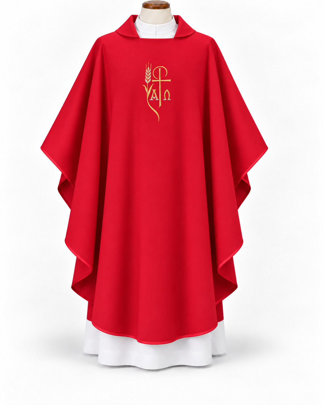 #361 Embroidered Alpha Omega Chasuble | 100% Polyester | All Colors