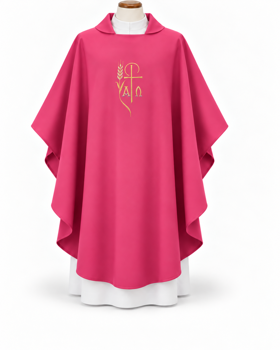 #361 Embroidered Alpha Omega Chasuble | 100% Polyester | All Colors