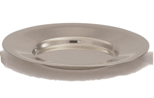 6 3/4" Well Paten | Silver-Plated | Holds 25 Hosts