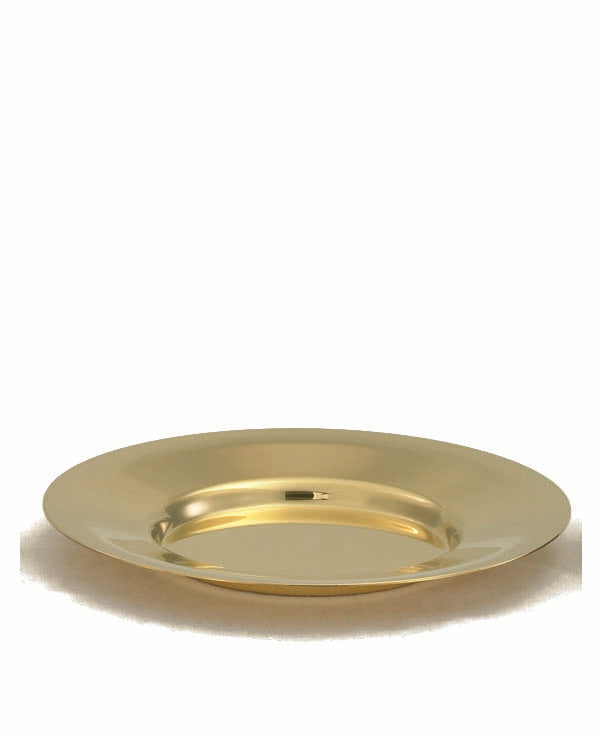 6 3/4" Well Paten | 24K Gold Plated | Holds 25 Hosts
