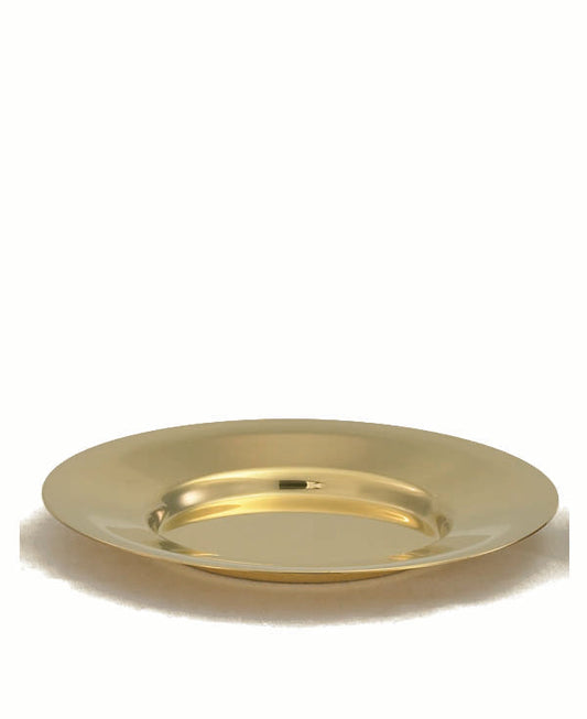 6 3/4" Well Paten | 24K Gold Plated | Holds 25 Hosts