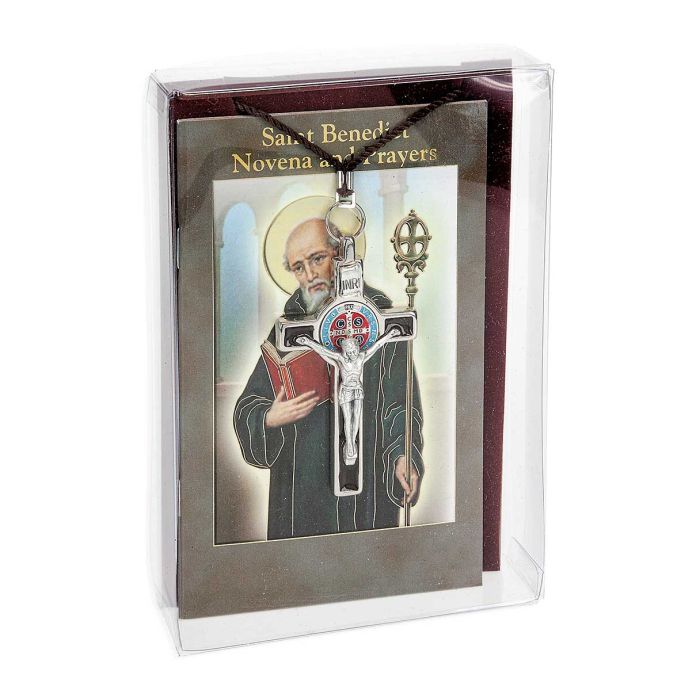 Saint Benedict Brown Epoxied Cross