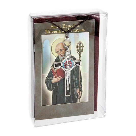Saint Benedict Brown Epoxied Cross